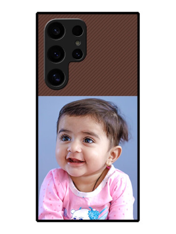 Custom Samsung Galaxy S24 Ultra 5G Custom Glass Phone Case - Elegant Case Design