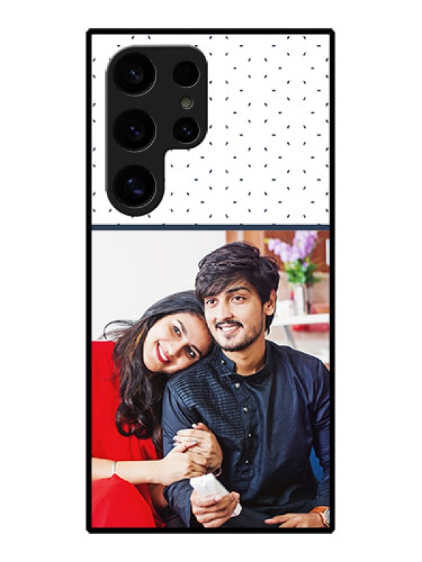 Custom Samsung Galaxy S24 Ultra 5G Custom Glass Phone Case - Premium Dot Design