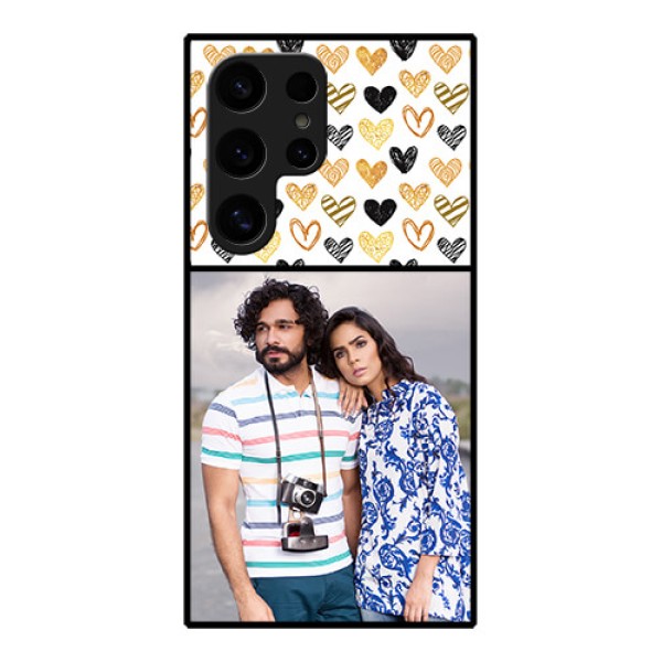 Samsung Galaxy S24 Ultra 5G Custom Glass Phone Case - Love Symbol Design