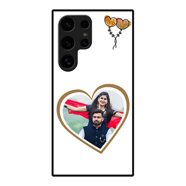 Samsung Galaxy S24 Ultra 5G Custom Glass Phone Case - You & Me Design