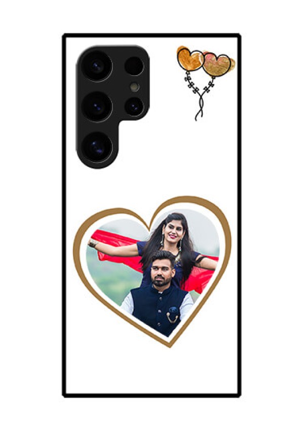 Samsung Galaxy S24 Ultra 5G Custom Glass Phone Case - You & Me Design