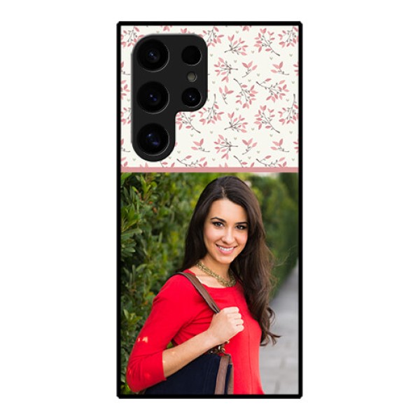 Samsung Galaxy S24 Ultra 5G Custom Glass Phone Case - Stunning Floral Design Samsung Galaxy S24 Ultra 5G Custom Glass Phone Case - Stunning Floral Design