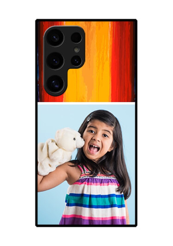 Samsung Galaxy S24 Ultra 5G Custom Glass Phone Case - Multi Color Design