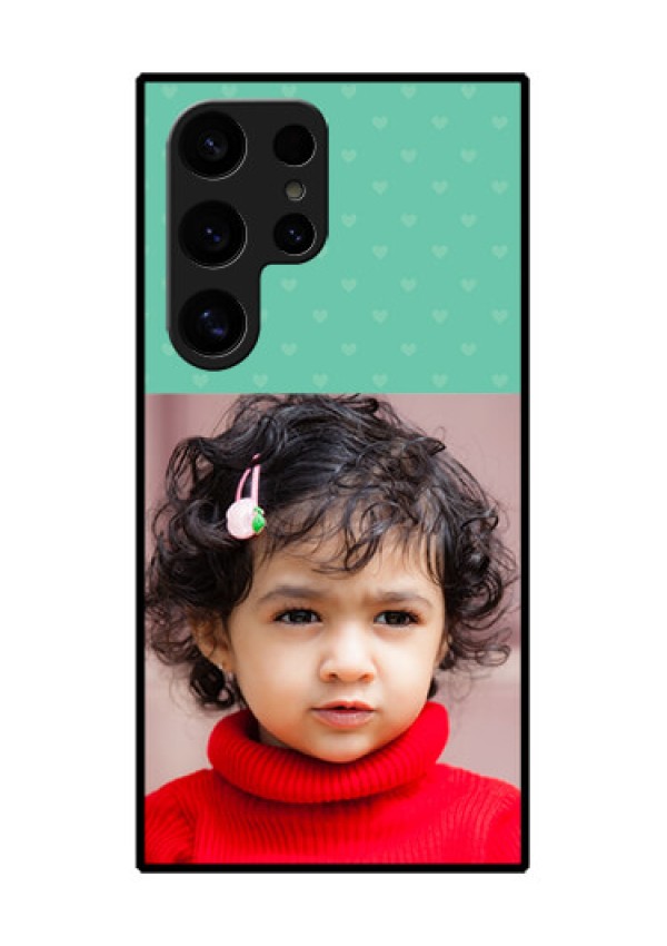 Samsung Galaxy S24 Ultra 5G Custom Glass Phone Case - Lovers Picture Design