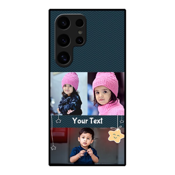 Samsung Galaxy S24 Ultra 5G Custom Glass Phone Case - Hanging Stars Design Samsung Galaxy S24 Ultra 5G Custom Glass Phone Case - Hanging Stars Design