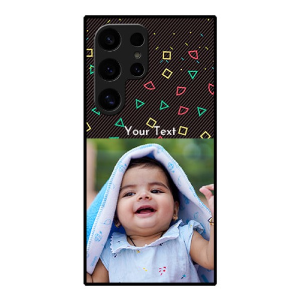 Samsung Galaxy S24 Ultra 5G Custom Glass Phone Case - With Confetti Birthday Design Samsung Galaxy S24 Ultra 5G Custom Glass Phone Case - With Confetti Birthday Design