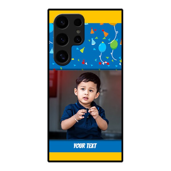 Samsung Galaxy S24 Ultra 5G Custom Glass Phone Case - Birthday Wishes Design Samsung Galaxy S24 Ultra 5G Custom Glass Phone Case - Birthday Wishes Design