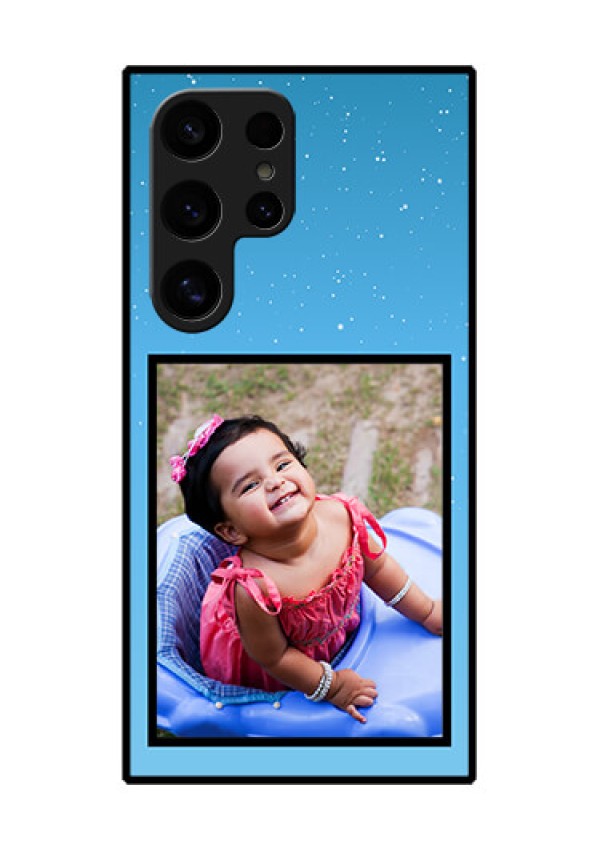 Samsung Galaxy S24 Ultra 5G Custom Glass Phone Case - Wave Pattern Colorful Design