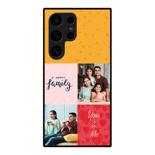 Samsung Galaxy S24 Ultra 5G Custom Glass Phone Case - Images With Quotes Design Samsung Galaxy S24 Ultra 5G Custom Glass Phone Case - Images With Quotes Design