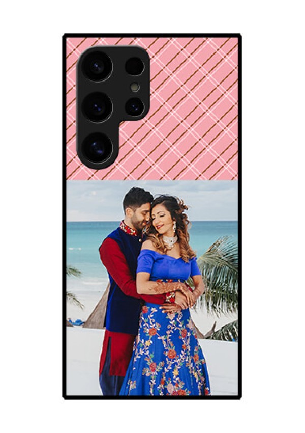 Samsung Galaxy S24 Ultra 5G Custom Glass Phone Case - Together Forever Design