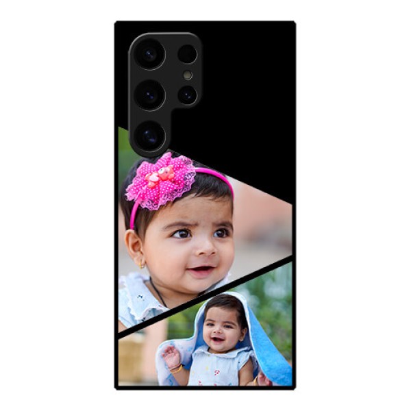 Samsung Galaxy S24 Ultra 5G Custom Glass Phone Case - Semi Cut Design