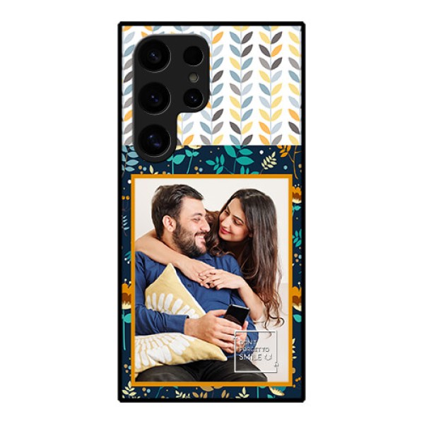 Samsung Galaxy S24 Ultra 5G Custom Glass Phone Case - Pattern Design