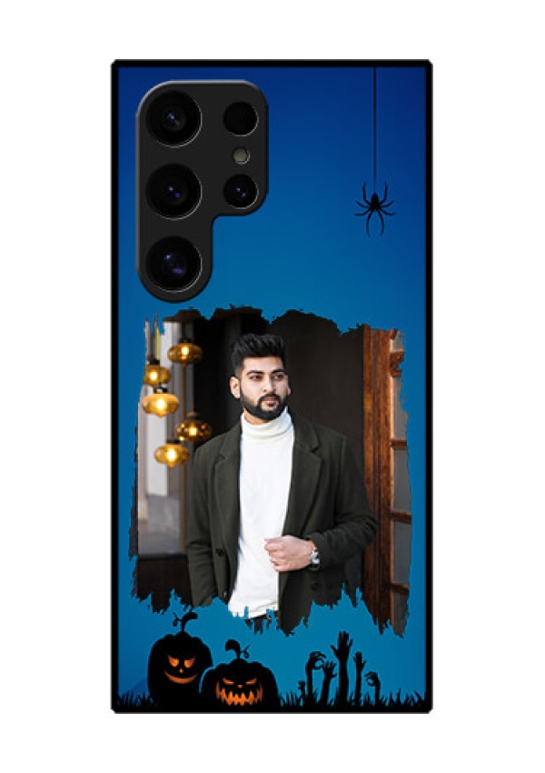 Samsung Galaxy S24 Ultra 5G Custom Glass Phone Case - With Pro Halloween Design