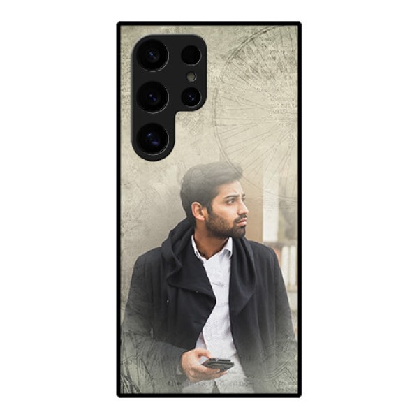 Samsung Galaxy S24 Ultra 5G Custom Glass Phone Case - With Vintage Design