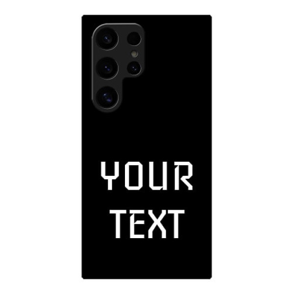 Samsung Galaxy S24 Ultra 5G Custom Glass Phone Case - Your Name Design