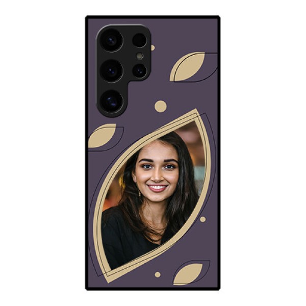 Samsung Galaxy S24 Ultra 5G Custom Glass Phone Case - Falling Leaf Design