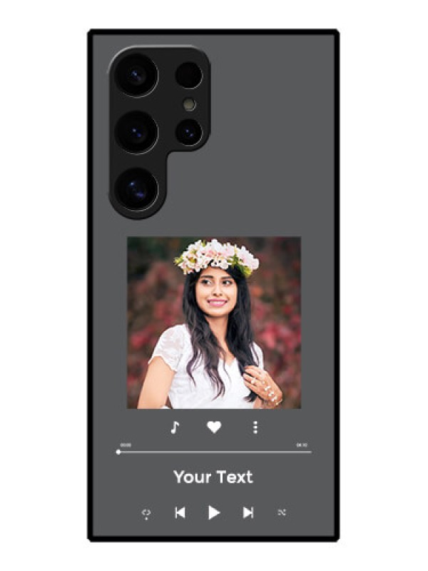 Custom Samsung Galaxy S24 Ultra 5G Custom Glass Phone Case - Play The Music Design