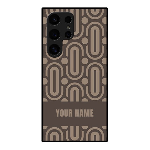 Samsung Galaxy S24 Ultra 5G Custom Glass Phone Case - Captivating Zero Pattern Design
