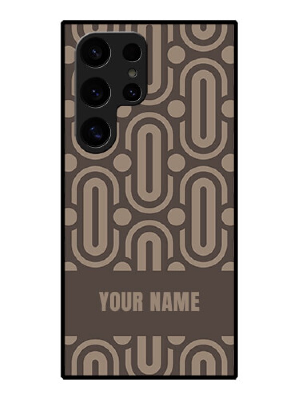 Custom Samsung Galaxy S24 Ultra 5G Custom Glass Phone Case - Captivating Zero Pattern Design