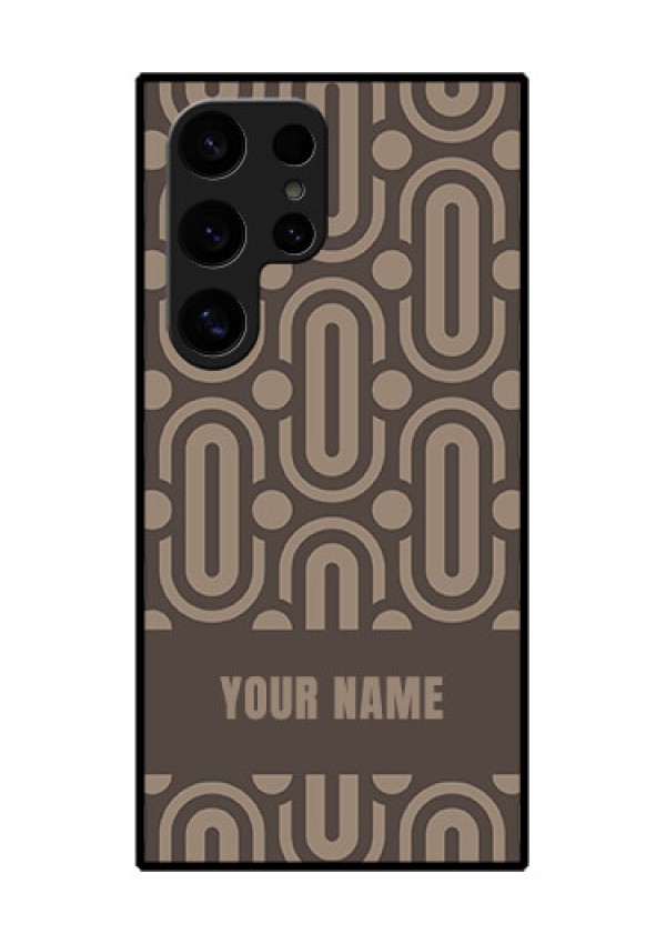 Samsung Galaxy S24 Ultra 5G Custom Glass Phone Case - Captivating Zero Pattern Design