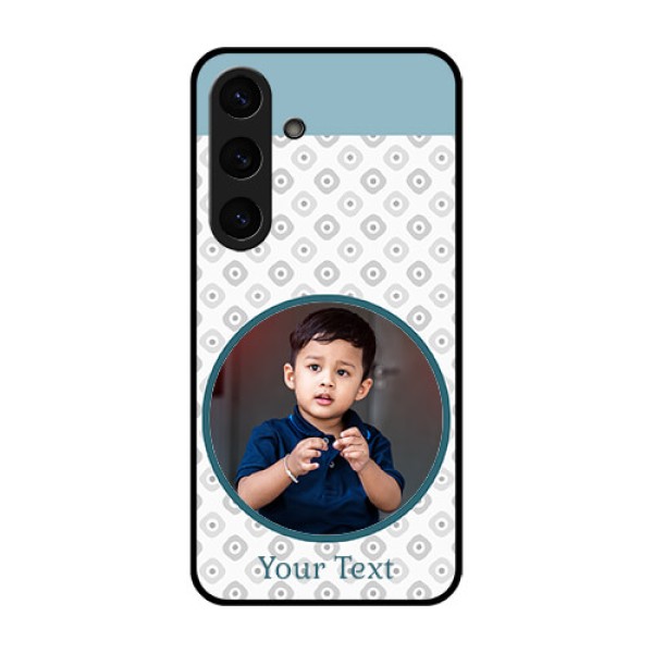 Galaxy S25 5G Custom Glass Phone CasePremium Cover Design