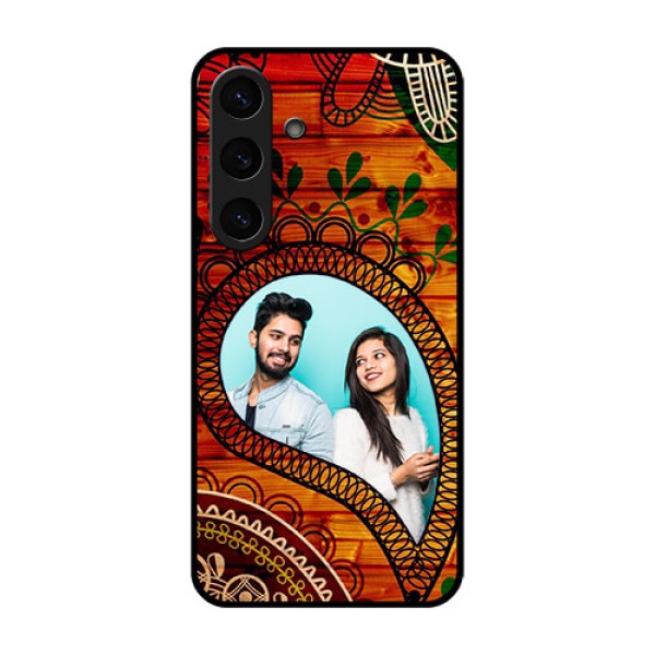 Galaxy S25 5G Custom Glass Phone CaseAbstract Colorful Design Galaxy S25 5G Custom Glass Phone CaseAbstract Colorful Design