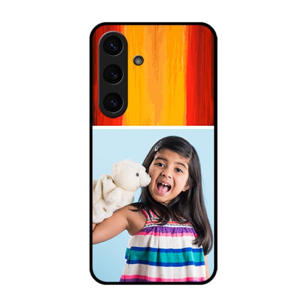 Galaxy S25 5G Custom Glass Phone CaseMulti Color Design