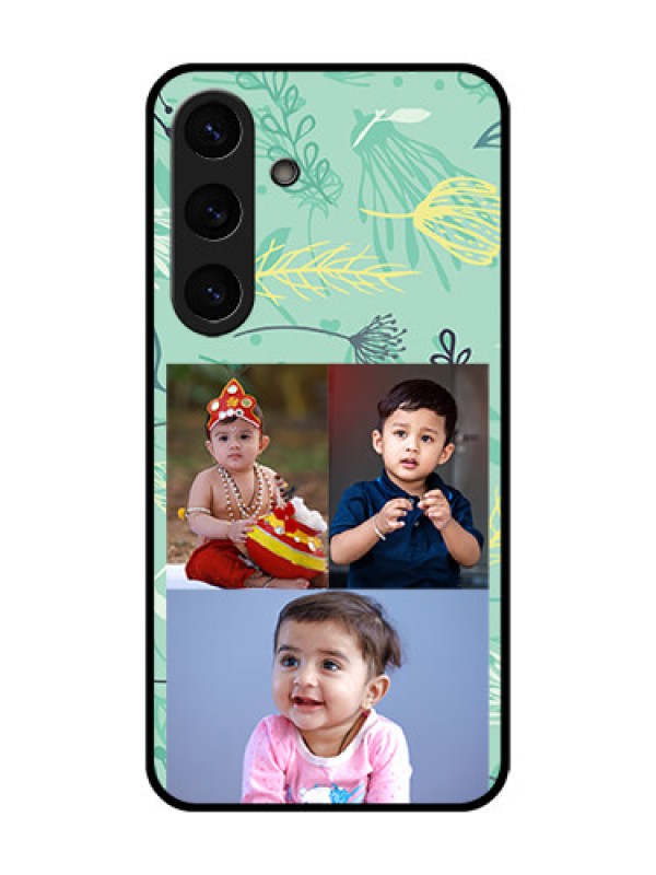Custom Galaxy S25 5G Custom Glass Phone CaseForever Family Design