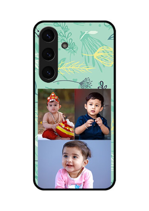 Galaxy S25 5G Custom Glass Phone CaseForever Family Design