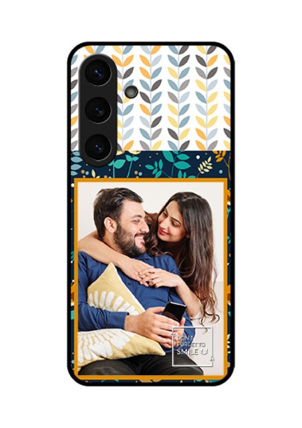 Galaxy S25 5G Custom Glass Phone CasePattern Design