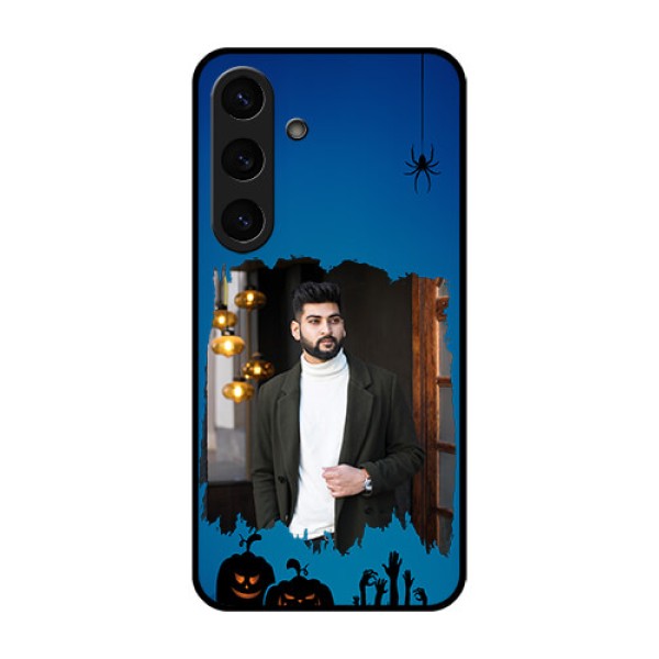 Galaxy S25 5G Custom Glass Phone CaseWith Pro Halloween Design