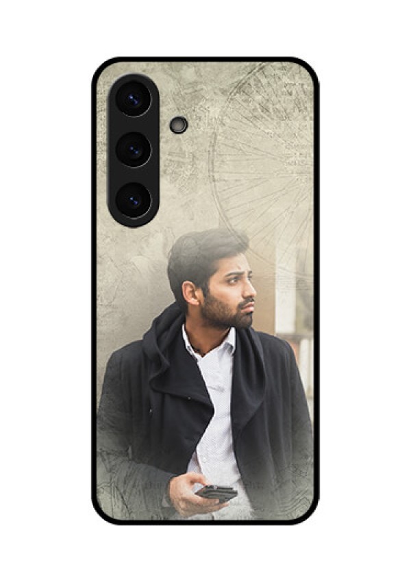 Galaxy S25 5G Custom Glass Phone CaseWith Vintage Design