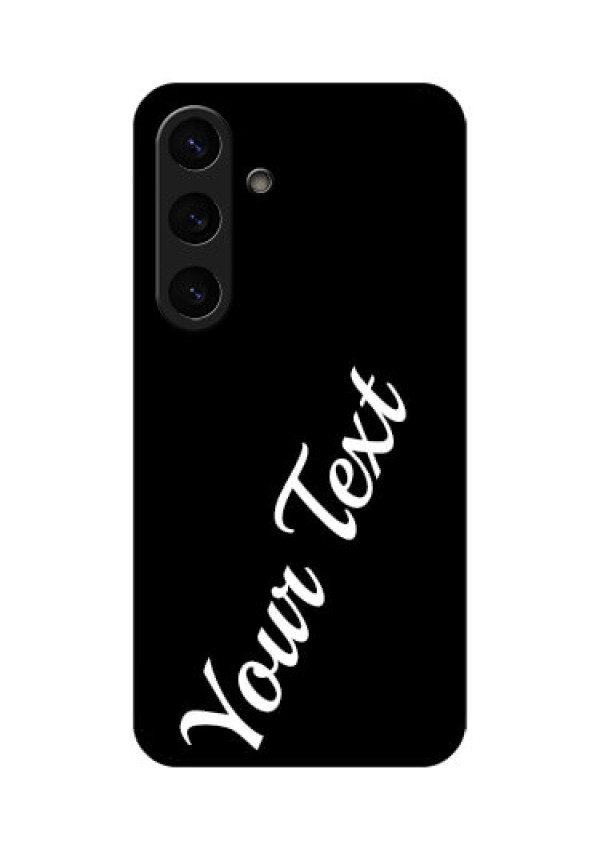 Galaxy S25 5G Custom Glass Phone CaseWith Your Name Design