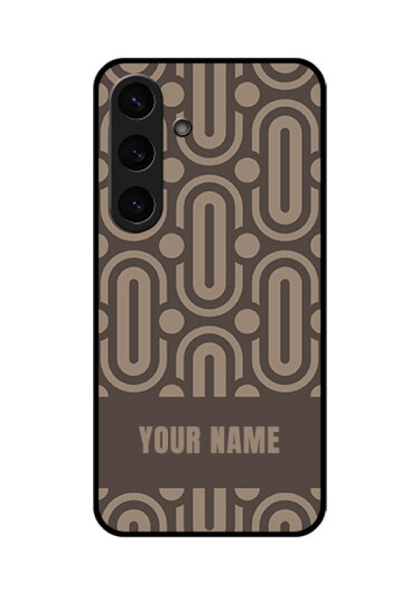Galaxy S25 5G Custom Glass Phone CaseCaptivating Zero Pattern Design