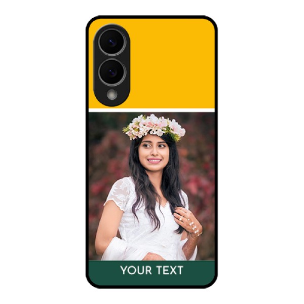 Samsung Galaxy S25 Edge 5G Custom Glass Phone Case - Love You Design
