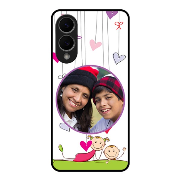 Samsung Galaxy S25 Edge 5G Custom Glass Phone Case - Cute Kids Phone Case Design Samsung Galaxy S25 Edge 5G Custom Glass Phone Case - Cute Kids Phone Case Design