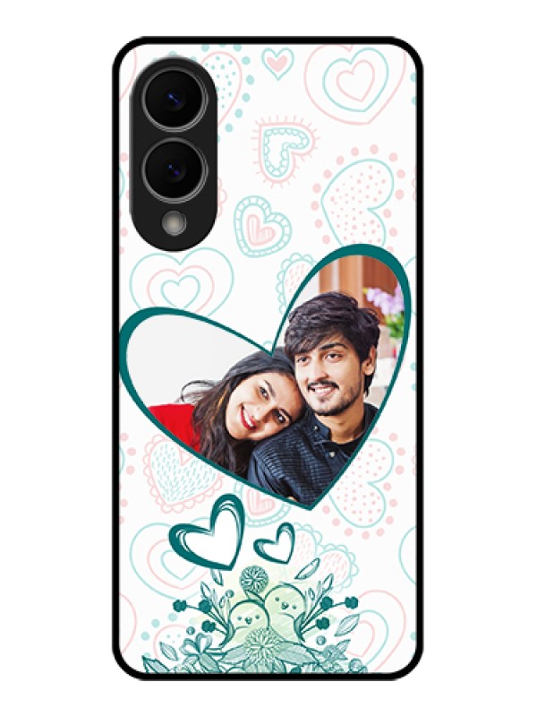 Custom Samsung Galaxy S25 Edge 5G Custom Glass Phone Case - Premium Couple Design