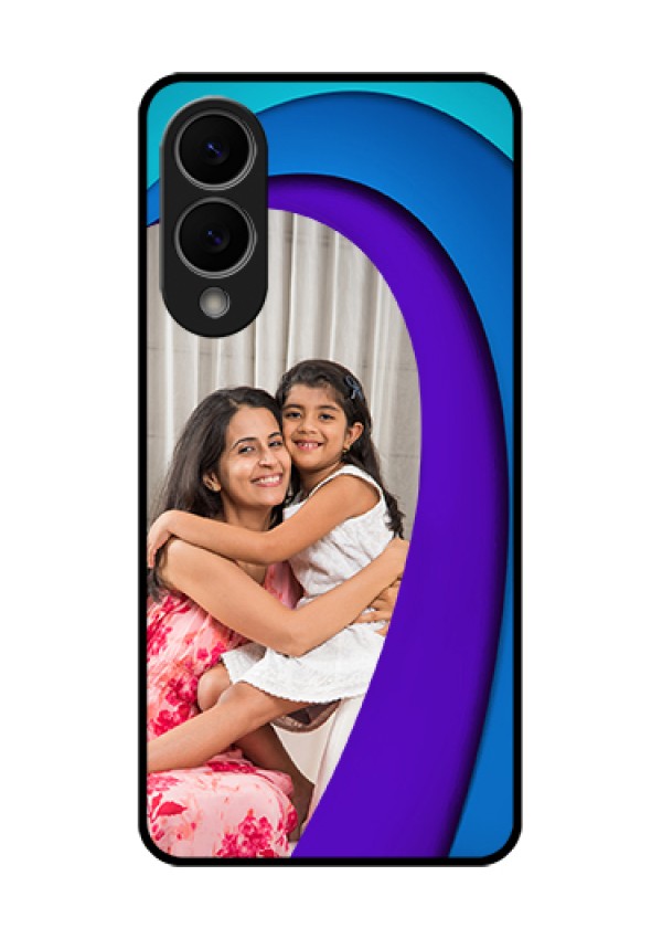 Samsung Galaxy S25 Edge 5G Custom Glass Phone Case - Simple Pattern Design