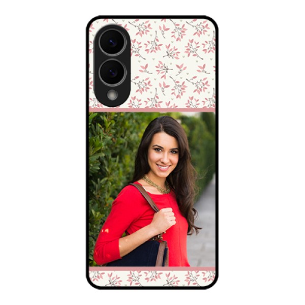 Samsung Galaxy S25 Edge 5G Custom Glass Phone Case - Stunning Floral Design Samsung Galaxy S25 Edge 5G Custom Glass Phone Case - Stunning Floral Design