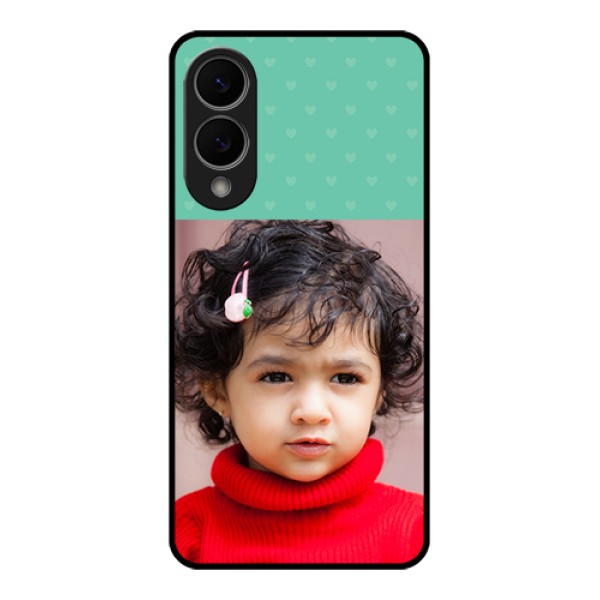 Samsung Galaxy S25 Edge 5G Custom Glass Phone Case - Lovers Picture Design Samsung Galaxy S25 Edge 5G Custom Glass Phone Case - Lovers Picture Design