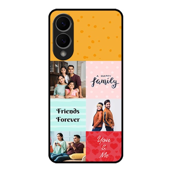 Samsung Galaxy S25 Edge 5G Custom Glass Phone Case - Images With Quotes Design Samsung Galaxy S25 Edge 5G Custom Glass Phone Case - Images With Quotes Design