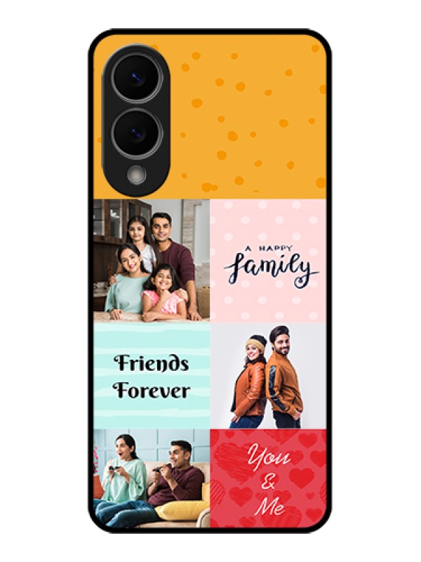 Custom Samsung Galaxy S25 Edge 5G Custom Glass Phone Case - Images With Quotes Design