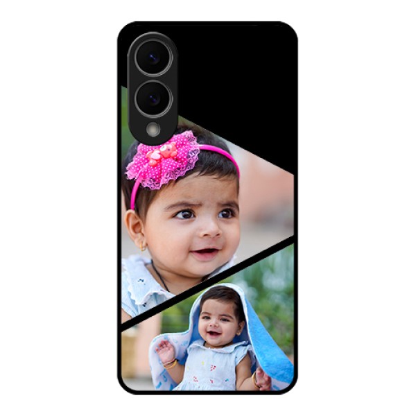 Samsung Galaxy S25 Edge 5G Custom Glass Phone Case - Semi Cut Design