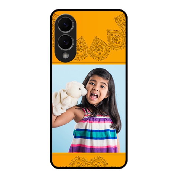 Samsung Galaxy S25 Edge 5G Custom Glass Phone Case - Photo Wedding Design Samsung Galaxy S25 Edge 5G Custom Glass Phone Case - Photo Wedding Design