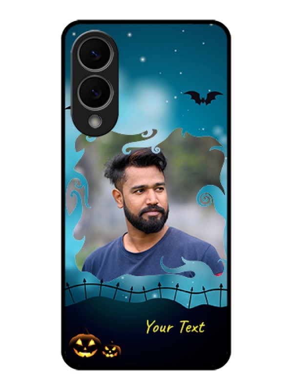 Custom Samsung Galaxy S25 Edge 5G Custom Glass Phone Case - Halloween Frame Design