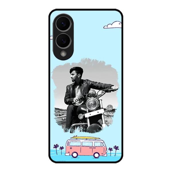 Samsung Galaxy S25 Edge 5G Custom Glass Phone Case - Travel & Adventure Design Samsung Galaxy S25 Edge 5G Custom Glass Phone Case - Travel & Adventure Design