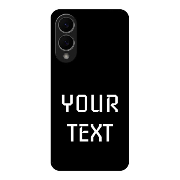 Samsung Galaxy S25 Edge 5G Custom Glass Phone Case - Your Name Design