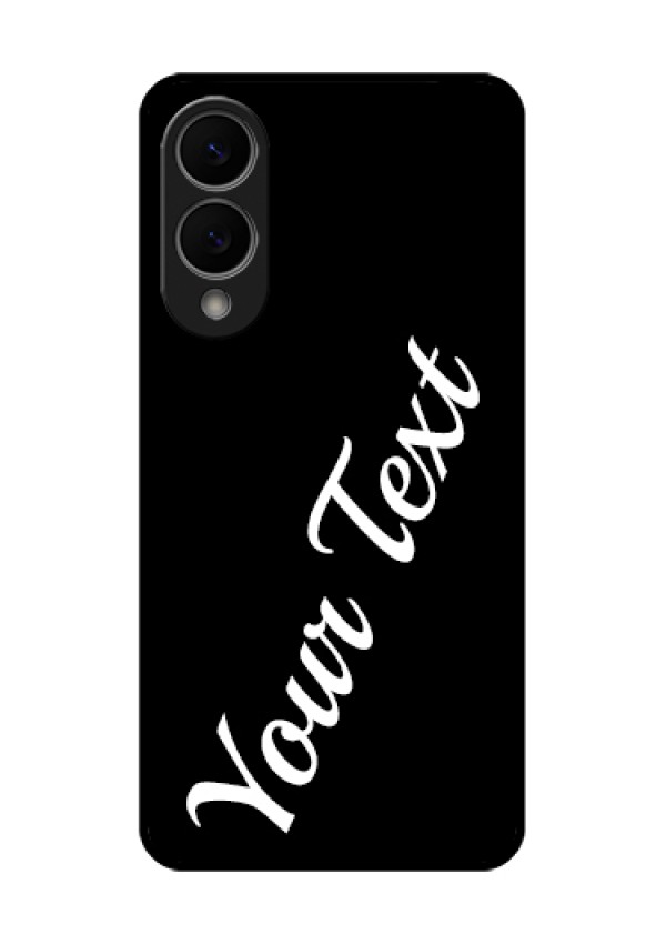 Samsung Galaxy S25 Edge 5G Custom Glass Phone Case - With Your Name Design