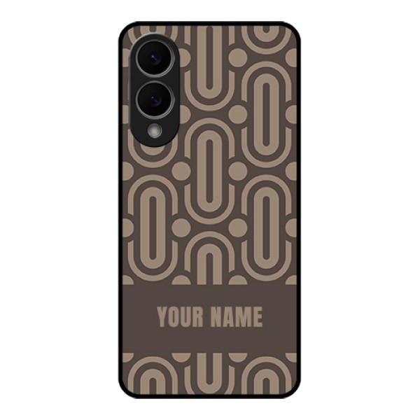 Samsung Galaxy S25 Edge 5G Custom Glass Phone Case - Captivating Zero Pattern Design