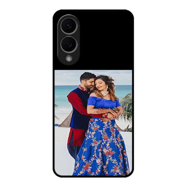 Samsung Galaxy S25 Edge 5G Custom Glass Phone Case - Upload Full Picture With Custom Color Design Samsung Galaxy S25 Edge 5G Custom Glass Phone Case - Upload Full Picture With Custom Color Design